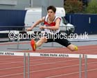 Under-17 mens 400 metres hurdles, Northern Under-15 and under-17 Championships, Wigan. Photo: David T. Hewitson/Sports for All Pics